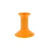 Plastični svečnik 10 cm 1 kos oranžen