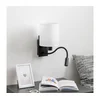 Brilagi - LED zidna lampa NUBILA 1xE27/25W/230V + LED/3W crna/bela