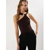 Trendyol Milla Ženski bodi Tprss25Bd00002, Braon