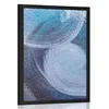 Plakat moderne abstraktne poteze - 60x90 white