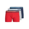 JACK & JONES Boksarice JACDENVER marine/svetlo siva/pegasto siva/temno rdeča