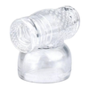 SuperLove Massage Wand Masturbator Attachment Transparent