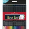 Barvice Faber-Castell, črna izdaja, komplet 24 barv v papirnati škatli