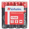 Baterija alkalna 1,5V AA pk4 Shrink Verbatim 49501 LR6