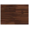 vidaXL Pravokotna miza 80 x 40 x 3,5 cm Pravokotna Masiven les akacije