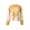 BILLABONG Pulover FOREVER FRIENDS svetlo bež / kari