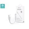 Devia adapter Type-C – Jack – avdio + polnjenje – bel