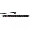 A4N Produzni kabl sa zastitom 9 uticnica 16A, PDU 1U, aluminium sa zastitom, 2m (3)