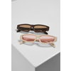 Lefkada 2-Pack Sunglasses Brown/Brown+White/Pink