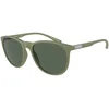 EMPORIO ARMANI Muške naočare za sunce 0EA4210 542471 56, Maslinaste