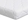 Vidaxl Vzmetnica Bela 60 x 120 cm žakardna tkanina