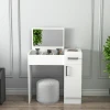 Hanah Home Sto za šminkanje 74,2x107,5x37,6cm Beli