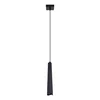 Sollux SL.1400 - Luster na sajli PRYSM 1xG9/8W/230V crna