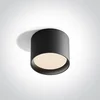 STROPNA SVJETILJKA LED/12W/CCT/1200lm/120°/230V UGR19 fi100×75mm IP44 CRNA