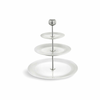 Trinadstropno belo porcelanasto stojalo Kähler Design Hammershoi Etagere, ? 28 cm