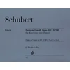 SCHUBERT:FANTASY F-MOLL OP.103 D 940 4HANDS