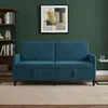 Sofa s pohranom Plava 172 x 78 x 87 cm Poliester