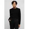 Womens short sweater UC - black