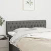 Vidaxl vidaXL Vzglavja za posteljo, 2 kosa, temno siva, 80x7x78/88 cm, blago