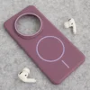 Maska Mag Case Smooth Touch za Honor Magic 7 Pro ljubicasta