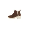 TOMS Gležnarji Hot Cocoa rjava