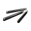 KLIPKO PVC spirale (25mm, 50 kosov), črne