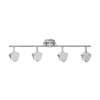 Rabalux Padma spot, hrom/ kristal, LED LED 4X5W Spot rasveta