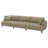 UPPAKRA Modularna sofa s 4,5 sedišta, Johanneshov smeđebež
