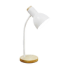 Zuma Line SM-W02-WH - Stona lampa 1xE27/40W/230V bela/hrast
