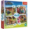 Trefl Puzzle Encanto 4v1 (35,48,54,70 kosov)