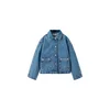 MANGO KIDS Prehodna jakna KEYS moder denim