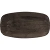 Churchill Stonecast Iron Black servirni krožnik 35,5x18,9 cm (6 kos)