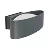 Eglo Chinoa spoljna zidna lampa/1, led, 10w, 1100lm, ip44, aluminij/čelik/plastika/antracit