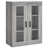 MAISON CHIC Stenska omarica - Zidna omarica siva sonoma 69,5x34x90 cm iu856, (22062972)