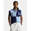 Polo Ralph Lauren Polo majica 710B21927001 Mornarsko modra Custom Slim Fit