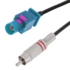 Adapter Fakra Code-Z na RCA vtič, 20 cm