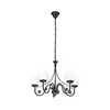Brilagi - LED luster na lancu COTTAGE 5xG9/40W/230V crna/bela