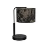 Stona lampa SATINO 1xE27/60W/230V crna/zlatna