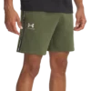 Under Armour UA Icon Fleece Short Taping Kratke hlače Zelena
