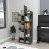 Hanah Home polica za knjige Pamfilya, 53 cm, antracit
