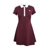 Ženske obleke adidas Tennis Classics Dress Maroon S
