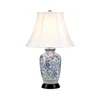 Elstead BLUE-G-JAR-TL - Stona lampa BLUE GINGER JAR 1xE27/60W/230V