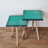 Hanah Home Set klub stočića 2Shp333, 2 komada, Tirkizni