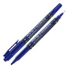 permanentni marker M&G dvostranski - moder 0,8/2,8 mm