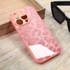 Torbica Shiny glass za iPhone 15 Pro 6.1 roza