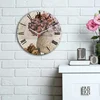 Opviq MDF Zidni sat 30cm Šareni