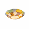 Globo 40606 - Dečije plafonsko svetlo KIDDY 2xE27ILLU/60W/230V