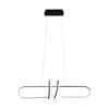 LED luster na sajli VERTIGO LED/54W/230V crna