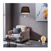 BRILAGI - LED Podna lampa CERIA 1xE27/60W/230V + LED/2,1W mat hrom/crna