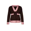 Trendyol Brown Color Block Knitwear Sweater